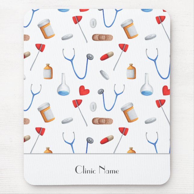 Tapis De Souris Matériel Médicale Pratique privée Personnalisée (Devant)