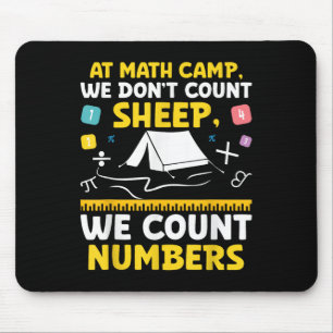 Tapis De Souris Math Camp Math Camper Mathematician Camping Mathem
