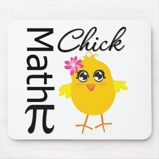 Tapis De Souris Math Chick (Devant)