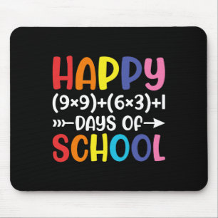 Tapis De Souris Math Formula 100 Jours De L'École Amusants Math En