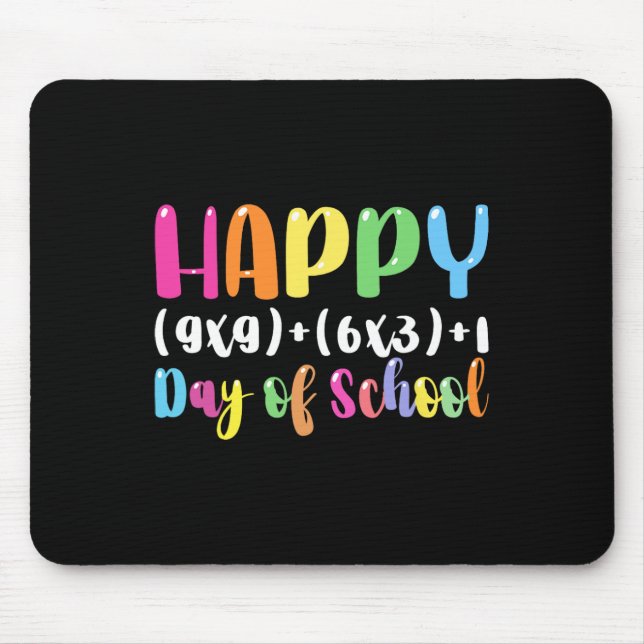 Tapis De Souris Math Formula 100 Jours De L'École Enseignant Garço (Devant)