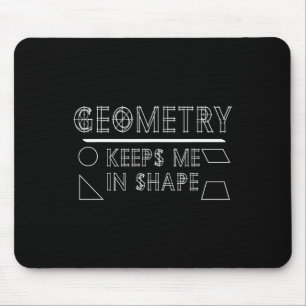Tapis De Souris Math Geek Géométrie Professeur Phrase Gym Dire Gra