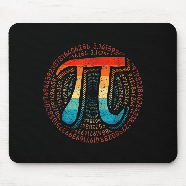 Tapis De Souris Math Is Simple As Pi Math Teacher Happy Pi Day Lov (Devant)