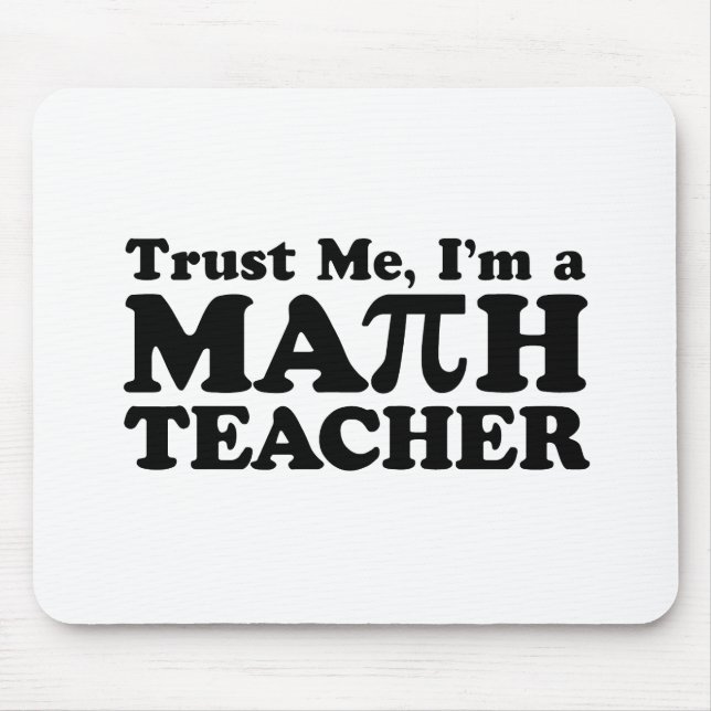 Tapis De Souris Math Teacher (Devant)
