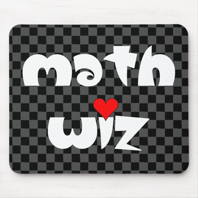 Tapis De Souris Math Wiz (Devant)