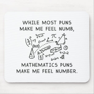Tapis De Souris Mathematics Puns