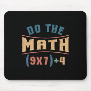 Tapis De Souris Mathématiques drôles 67 Équation de mème Faites le