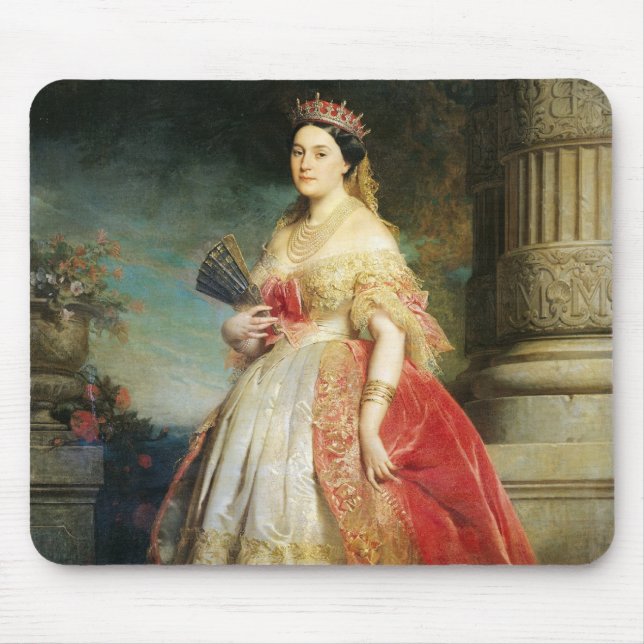 Tapis De Souris Mathilde Laetitia Wilhelmine Bonaparte 1861 (Devant)