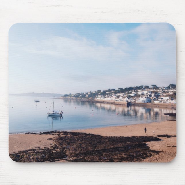 Tapis De Souris Matin de calme à St. Mawes (Devant)
