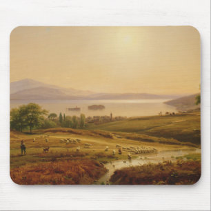 Tapis De Souris Matin sur Lago Maggiore