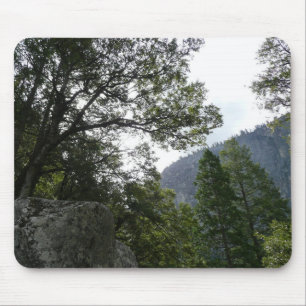 Tapis De Souris Matin sur le sentier à Vernal Falls à Yosemite