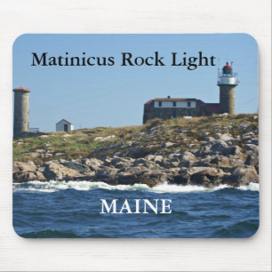 Tapis De Souris Matinicus Rock Light, Maine Mousepad