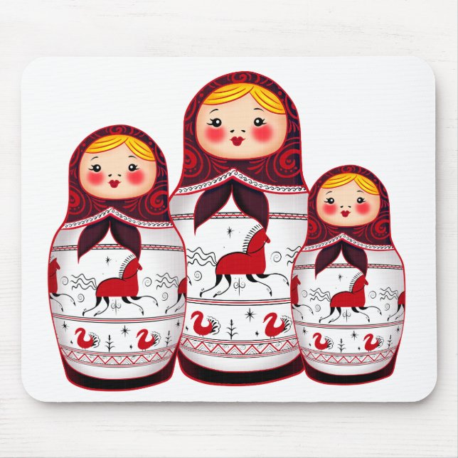 Tapis De Souris matrioska (Devant)