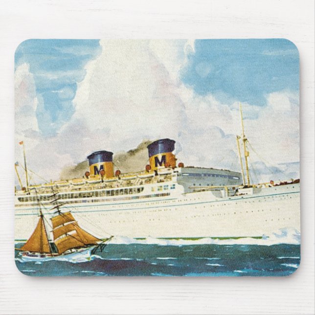 Tapis De Souris Matson Liner à Hawaii (Devant)