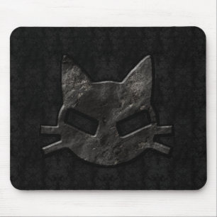 Tapis De Souris Mauvais Kitty Mousepad gothique noir