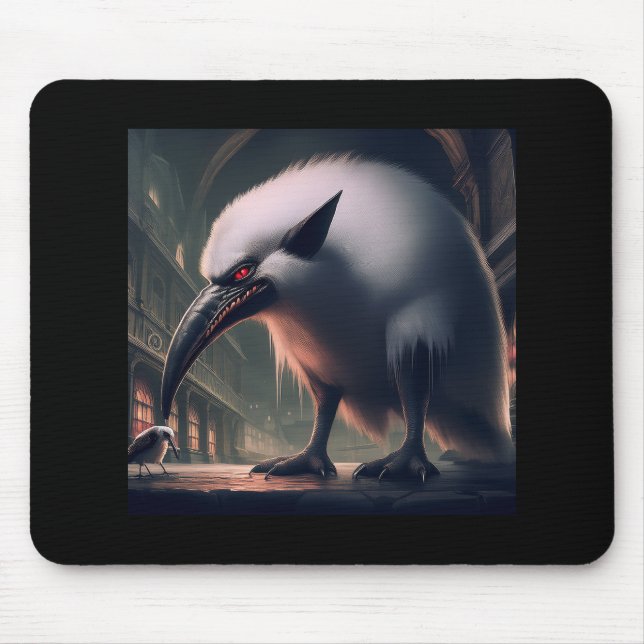 Tapis De Souris Mauvais Oiseau Sauvé (Devant)