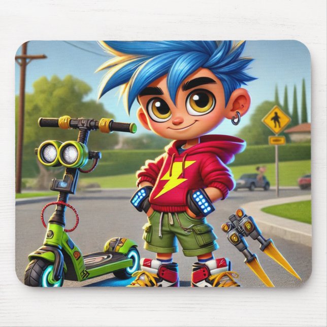 Tapis De Souris Max Rockett (Devant)