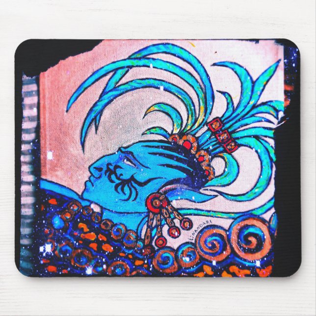 Tapis De Souris Mayan Elf : Défiance (Devant)