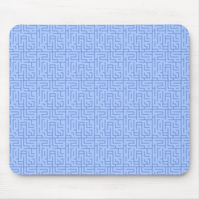 Tapis De Souris Maze bleu (Devant)
