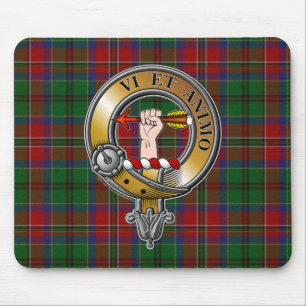 Tapis De Souris McCulloch Tartan & Badge