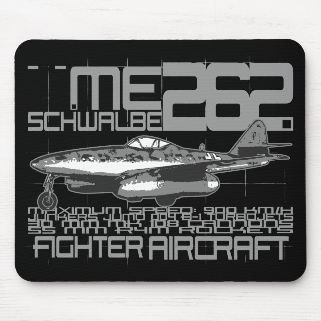 Tapis De Souris Me 262 Schwalbe (Devant)