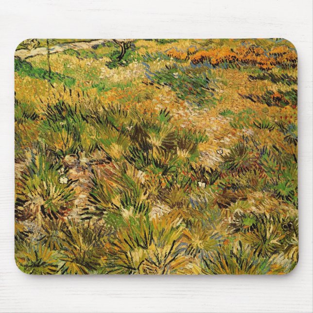 Tapis De Souris Meadow at Saint Paul Hospital by Vincent van Gogh (Devant)