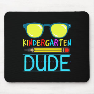 Tapis De Souris Mec de maternelle amusant premier jour de rentrée
