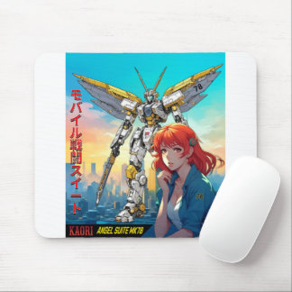 TAPIS DE SOURIS MECHA WARRIOR - LA SUITE ANGEL DE KAORI MK78