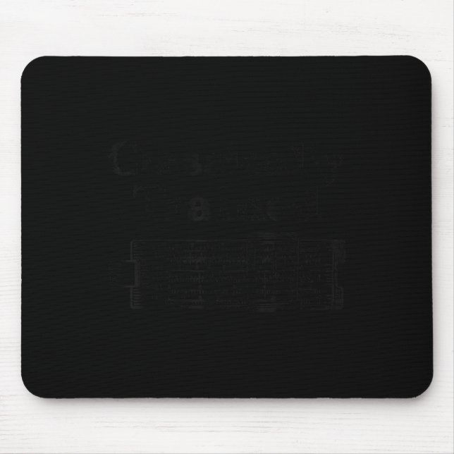 Tapis De Souris Mechanical Og Clically Trained Slide Rule Calculat (Devant)