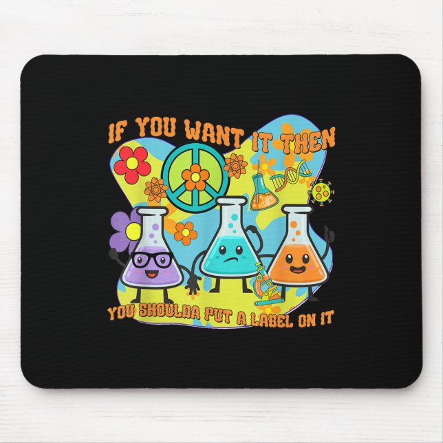 Tapis De Souris Med Lab Tech Lab Week 2025 Mystery Machine Of Diag (Devant)