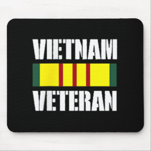 Tapis De Souris Médailles De L'Amérique Est. 1976 Vietnam Veteran