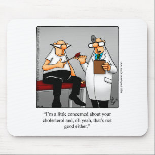 Tapis De Souris Médecin amusant / Humour Médicale Mousepad
