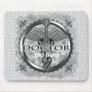 Tapis De Souris Médecin argenté