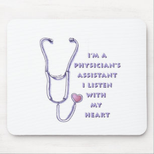 Tapis De Souris Médecin Assistant Coeur