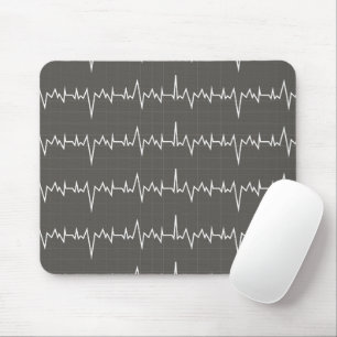 Tapis De Souris Médecin Cardiac Heartbeat Médicale Hospital Health