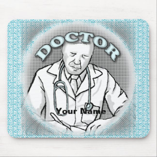 Tapis De Souris Médecin rétro