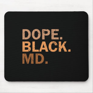 Tapis De Souris Médicament Black Md Melanin Black Mois Africain Mé