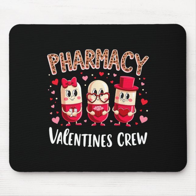 Tapis De Souris Médicaments de l'équipe de la Saint-Valentin pour  (Devant)