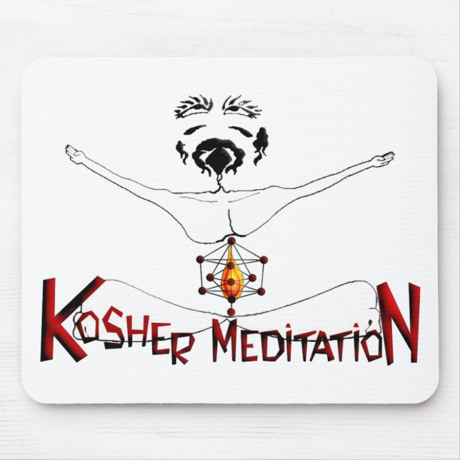 Tapis De Souris Méditation cachère (Devant)