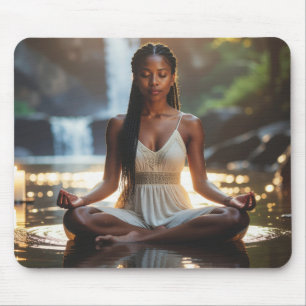 TAPIS DE SOURIS MÉDITATION - YOGA - BIEN-ÊTRE - CARPE DIEM