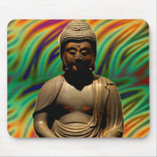 Tapis De Souris Méditer Bouddha
