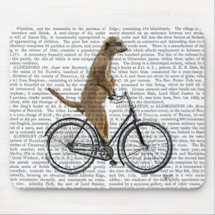 Tapis De Souris Meerkat à vélo