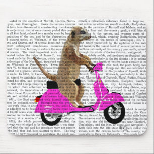 Tapis De Souris Meerkat sur Pink Moped