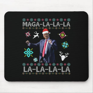 Tapis De Souris Méga La La La Donald Trump Président 47 Danse Laid