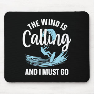 Tapis De Souris Meilleur Art de Kitesurf pour Hommes Femmes Planch