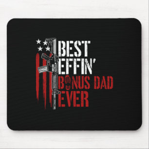 Tapis De Souris Meilleur Bonus Papa Effin Ever Papa Droits Des Arm