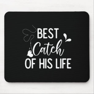 Tapis De Souris Meilleur Capture De Sa Vie Couple Pêcheurs Matc