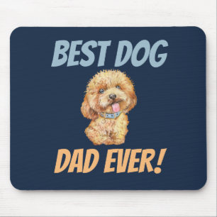 Tapis De Souris Meilleur Chien Papa Jamais