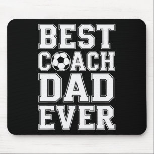 Tapis De Souris Meilleur entraîneur de champion de football Papa t