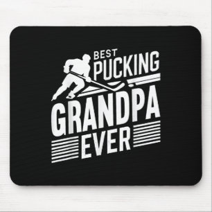 Tapis De Souris Meilleur grand-père cambrioleur de hockey chemise